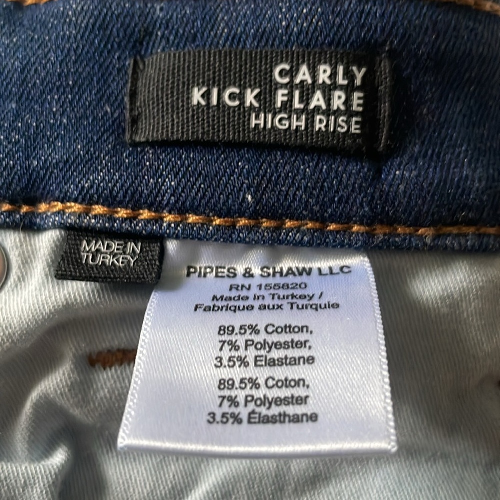 Veronica Beard Carly Kick Flare‎ Jeans Size 28/6 - Picture 14 of 15